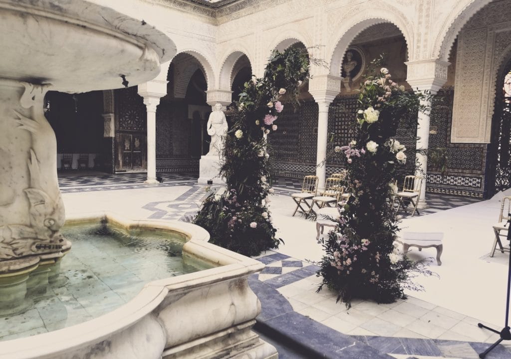 Oficiante bodas Sevilla, Bodas Palacio Pilatos