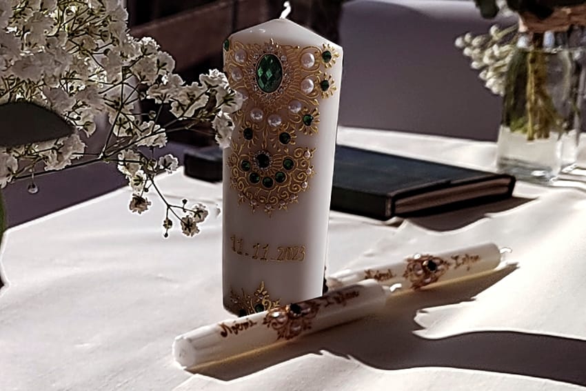 Ritual de la luz o de las velas para bodas civiles simbólicas